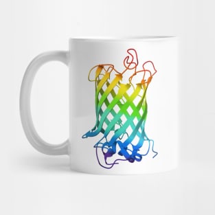 Colourful GFP Green Fluorescent Protein Mug